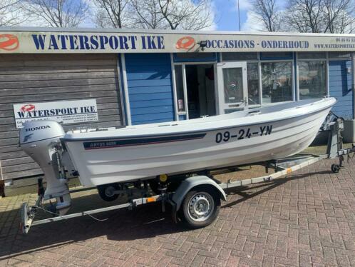 Ryds 465 kwaliteits bootHonda 20 pk elek startpega trailer