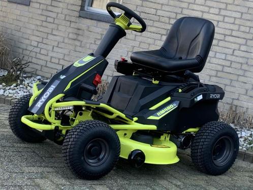 Ryobi RM480e elektrische accu zitmaaier 96cm , Startklaar