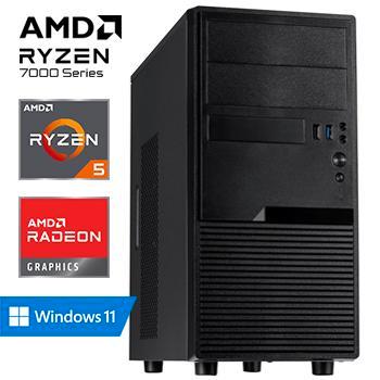 Ryzen 5 7600 - 32GB - 1000GB SSD - WiFi - Desktop PC