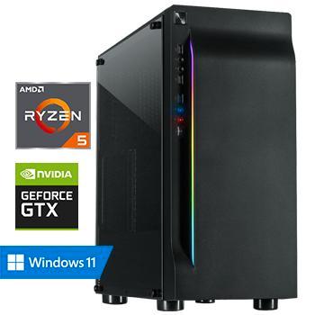 Ryzen 5 - GTX 1650 - 16GB - 500GB  - WiFi - BT -  Game PC