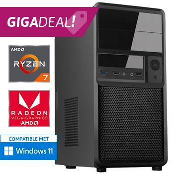 Ryzen 7 aanbieding - 16GB - 500GB SSD - Desktop PC