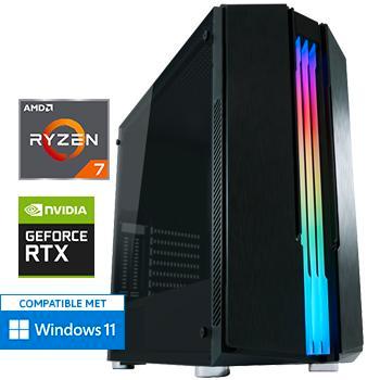 Ryzen 7 - RTX 3050 - 16GB - 500GB  - WiFi - BT Game PC