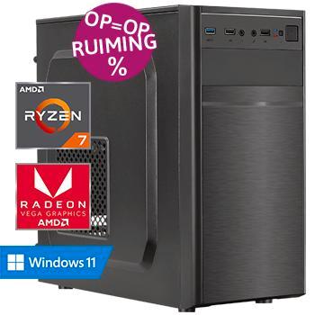 Ryzen 7 (voor de prijs van een Ryzen 5) - 32GB - Desktop PC