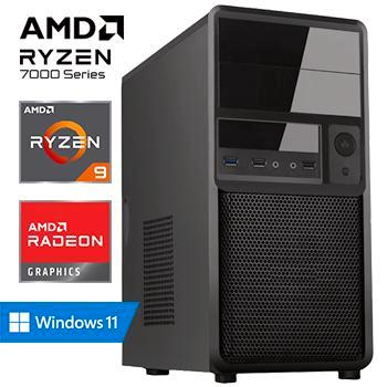 Ryzen 9 7900 - 32GB - 1000GB SSD - WiFi - Desktop PC