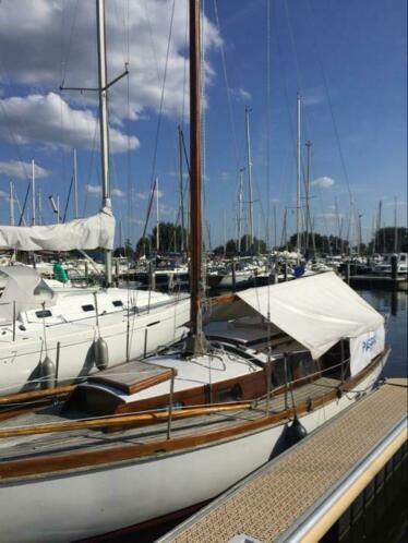 S-spant kajuitzeilboot hout polyester moet weg