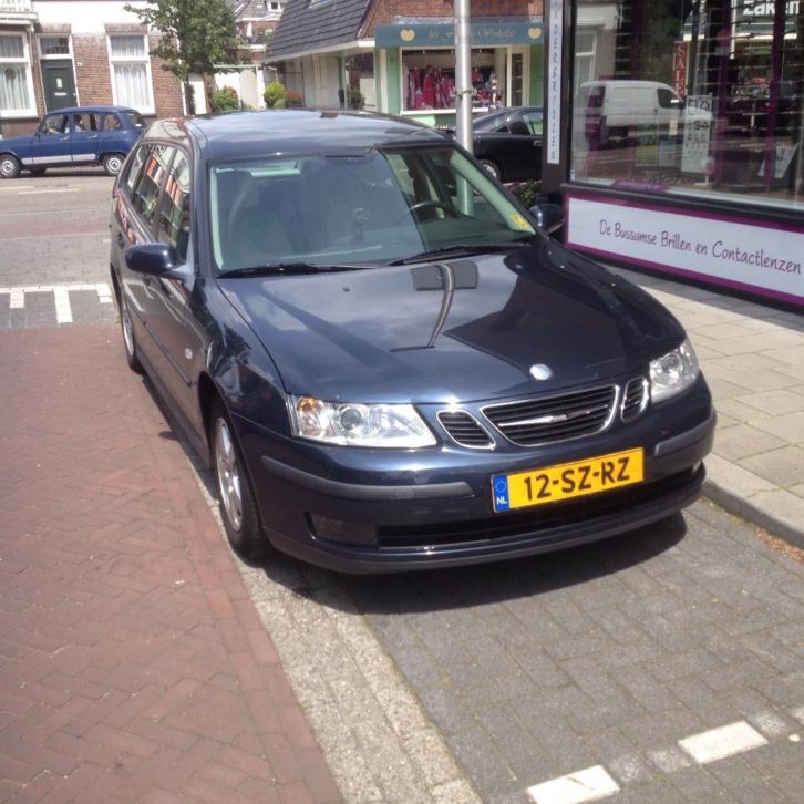 Saab 9-3 1.8 I Sport Estate 2006 Blauw LPG-3