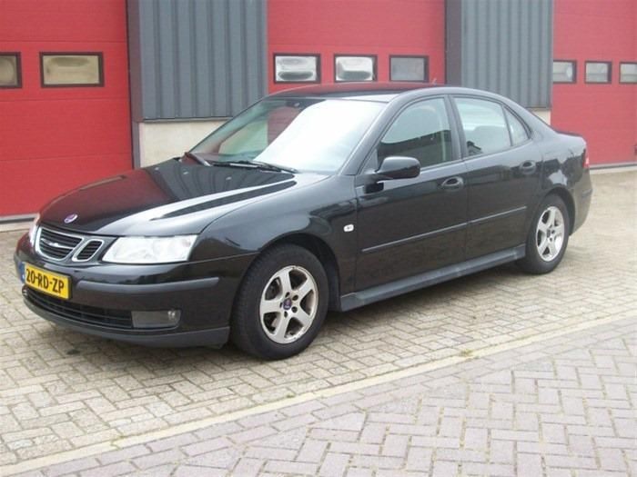 Saab 9-3 1.8 I Sport Sedan Clima Trekhaak 2005 Zwart