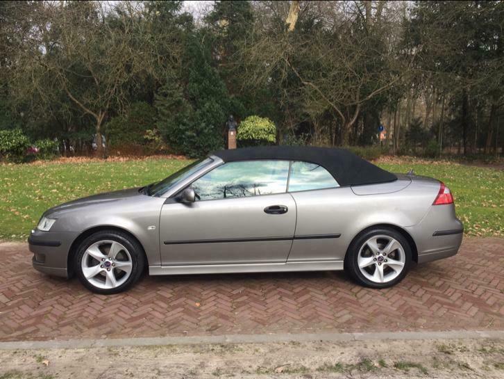 Saab 9-3 1.8 T Cabrio 2004 Grijs