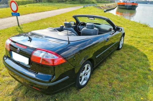 Saab 9-3 1.8 T Cabrio 2004 Zwart 111.500km