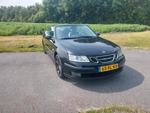 Saab 9-3 1.8 T Cabrio 2004 Zwart