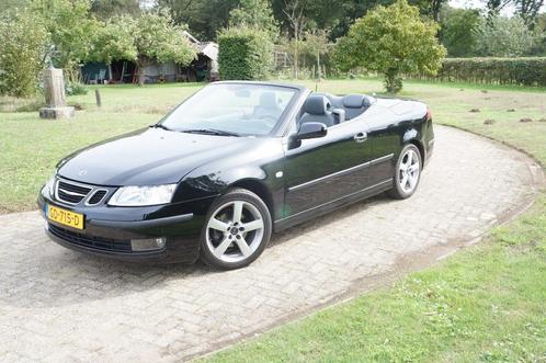 Saab 9-3 1.8 T Cabrio 2005 Zwart