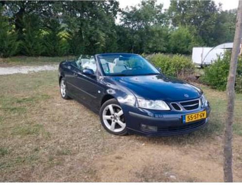 Saab 9-3 1.8 T Cabrio 2006 Blauw