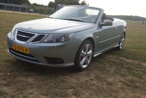 Saab 9-3 1.8 T Cabrio 2009 Glass grey (groen-grijs)