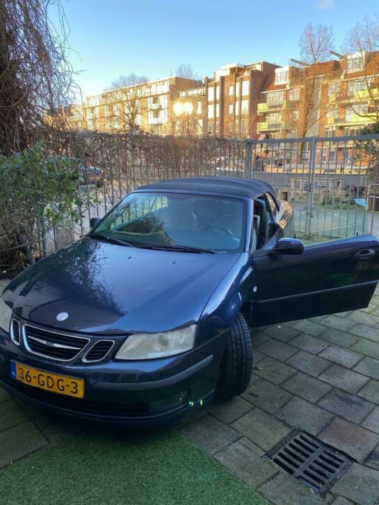 Saab 9-3 1.8 T Cabrio AUT 2004 Blauw