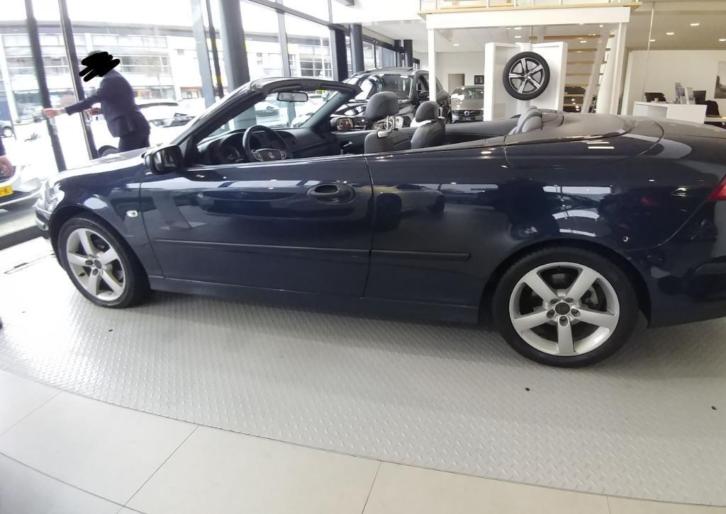 Saab 9-3 1.8 T Cabrio AUT 2004 Blauw