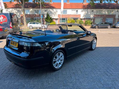 Saab 9-3 1.8 T Cabrio AUT 2005 Zwart Hirsch N.A.P org. nl