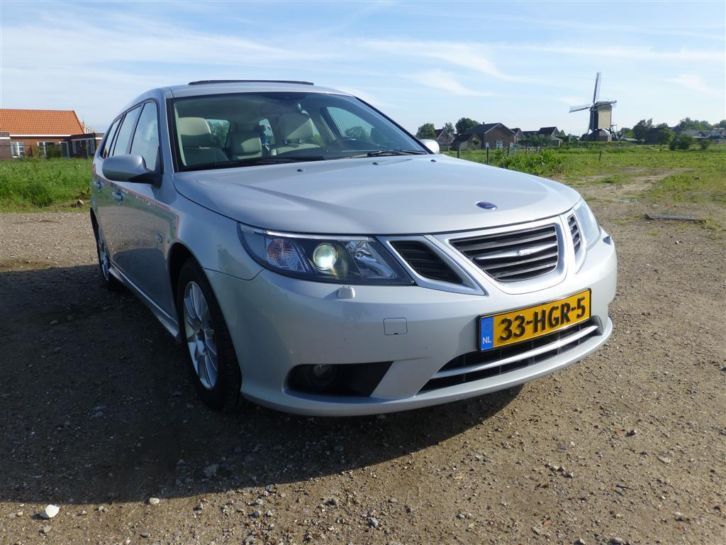 Saab 9-3 1.8 T Estate 2008 Grijs