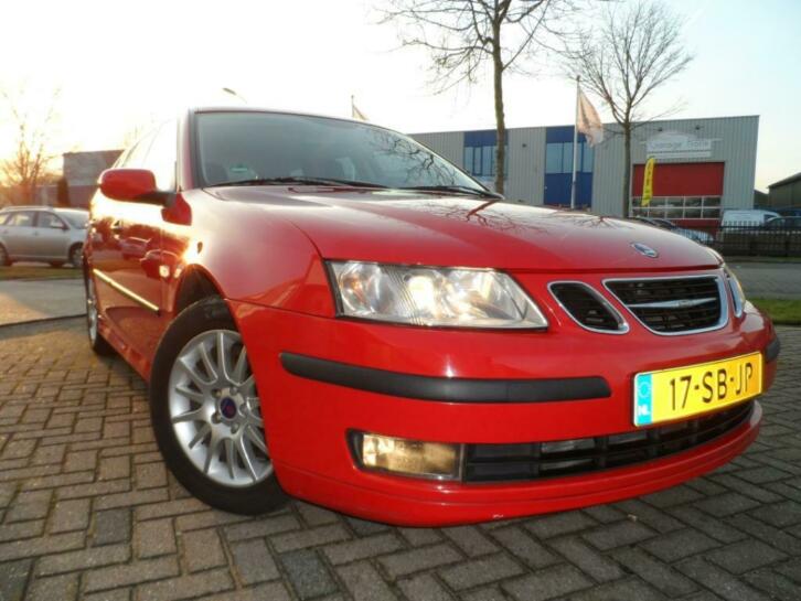 Saab 9-3 1.8 T Sport Estate 2005 Rood hirsch tuning