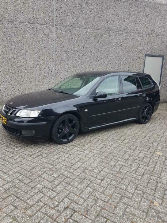 Saab 9-3 1.8 T Sport Estate 2006 Zwart