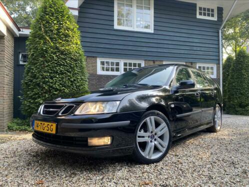 Saab 9-3 1.8 T Sport Estate 2006 Zwart