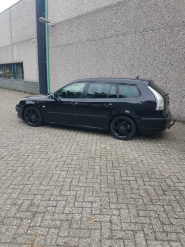 Saab 9-3 1.8 T Sport Estate 2006 Zwart