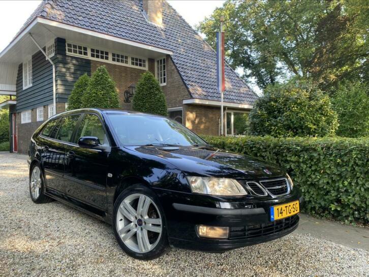 Saab 9-3 1.8 T Sport Estate 2006 Zwart