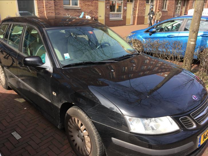 Saab 9-3 1.8 T Sport Estate 2006 Zwart