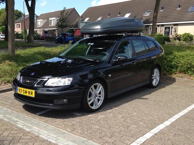 Saab 9-3 1.8 T Sport Estate AUT 2006 Zwart