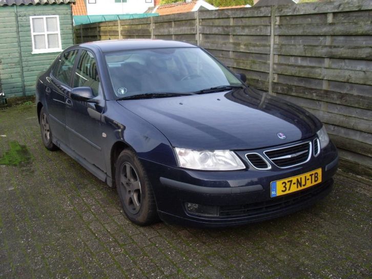 Saab 9-3 1.8 T Sport Sedan 2003 Blauw 83221km