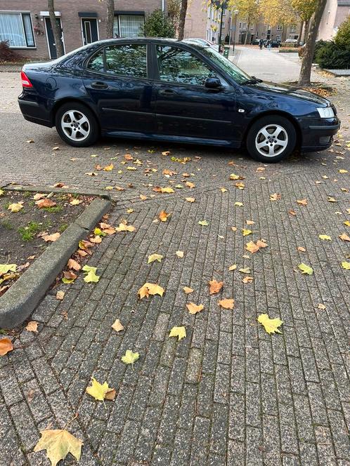 Saab 9-3 1.8 T Sport Sedan 2003 Blauw rijd perfect