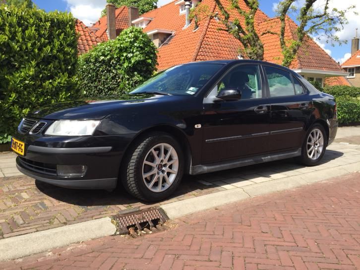 Saab 9-3 1.8 T Sport Sedan 2004 Zwart