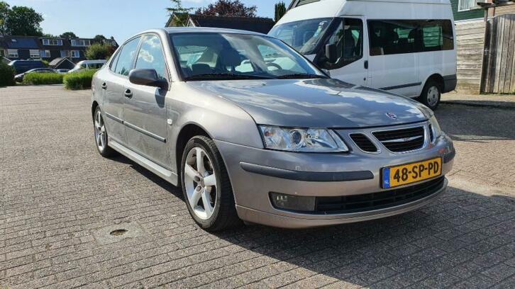 Saab 9-3 1.8 T Sport Sedan 2006 Grijs Vector