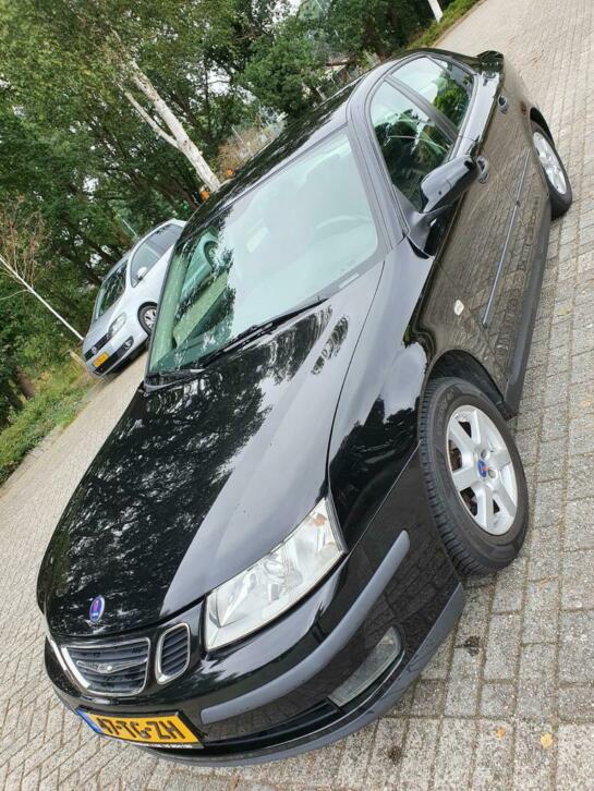 Saab 9-3 1.8 T Sport Sedan 2006 Zwart LPG