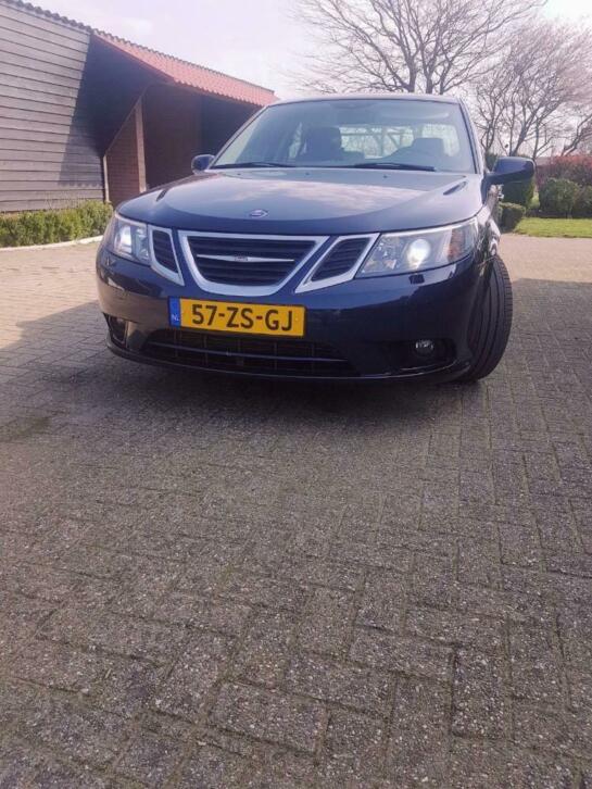 Saab 9-3 1.8 T Sport Sedan AUT 2008 Blauw