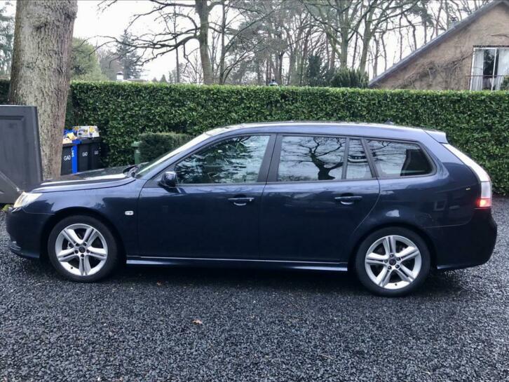 Saab 9-3 1.8i Estate 2009 Blauw