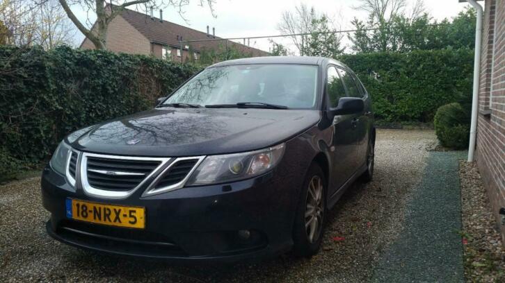 Saab 9-3 1.9 TID 88KW Sport Estate 2010 Zwart