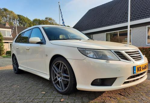 Saab 9-3 1.9 TTid vector automaat 220 pk Estate AUT 2009 Wit