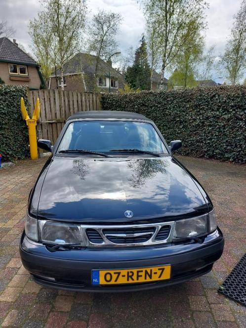 Saab 9-3 1999 Zwart Cabriolet