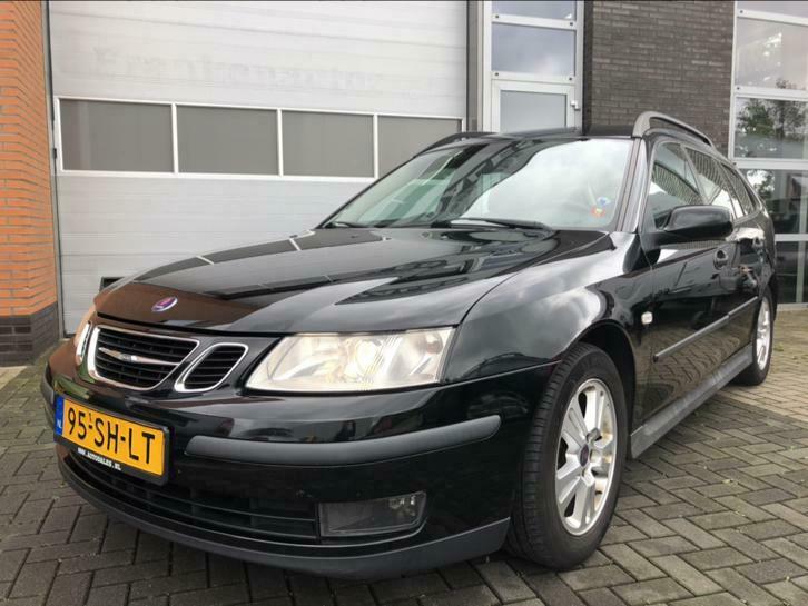 Saab 9-3 1.9TID 110KW Sport Estate 2006 Zwart