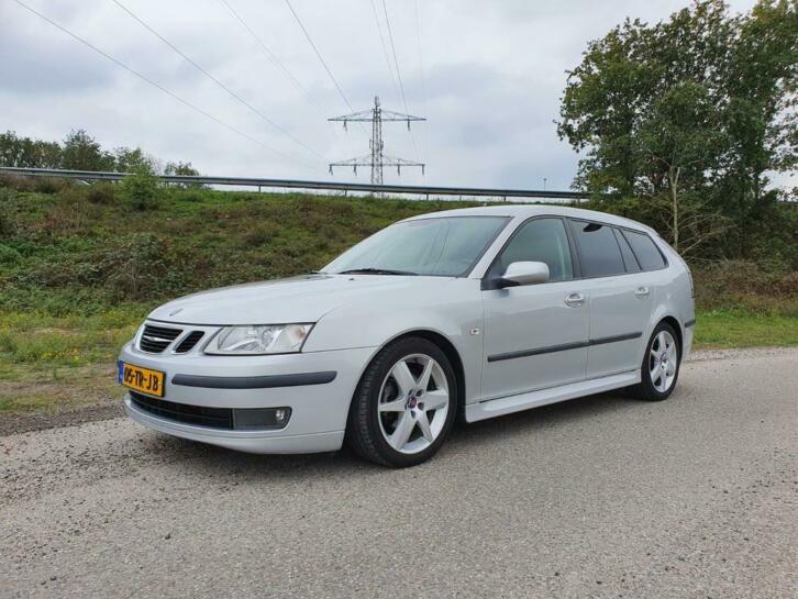 Saab 9-3 1.9TID 110KW Sport Estate 2007 Grijs met nieuwe apk