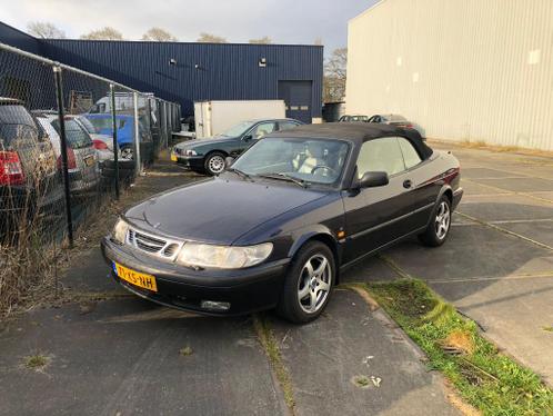 Saab 9-3 2.0 I Cabrio 1998 Blauw