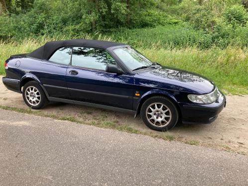 Saab 9-3 2.0 I Cabrio 1998 Blauw