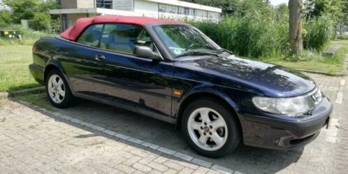 Saab 9-3 2.0 I Cabrio 1998 Blauw