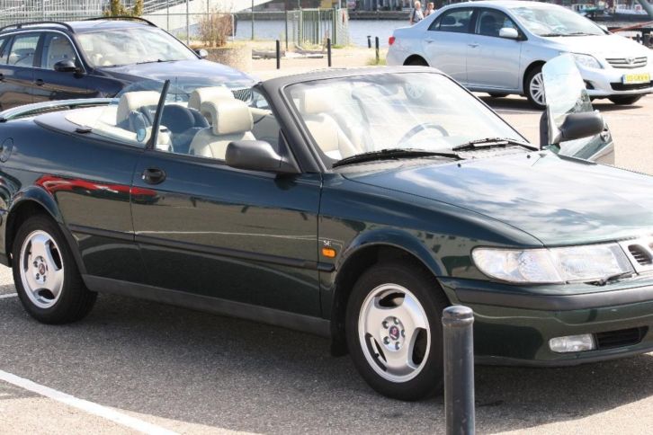 Saab 9-3 2.0 I Cabrio 1998 Groen