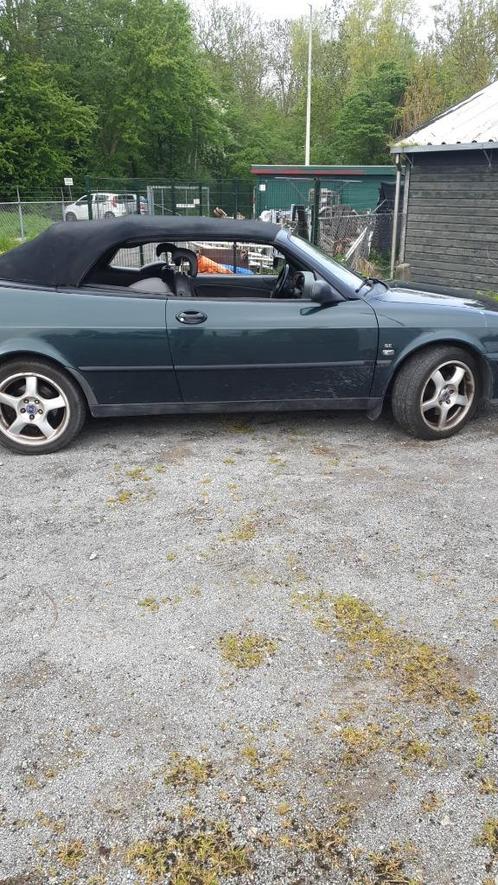 Saab 9-3 2.0 I Cabrio 1998 Groen