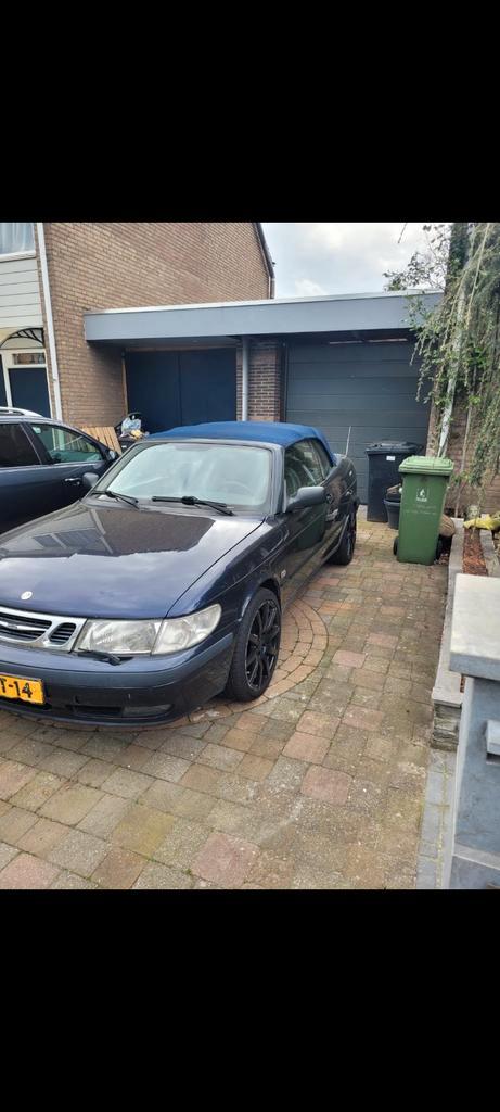 Saab 9-3 2.0 I Cabrio 1999 Blauw