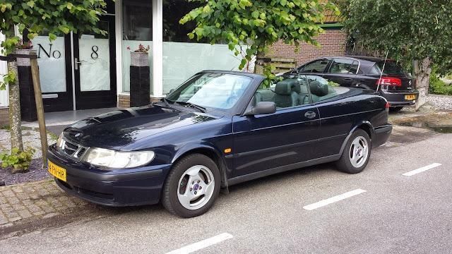 Saab 9-3 2.0 I Cabrio 1999 Blauw