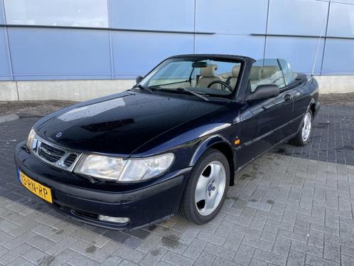 Saab 9-3 2.0 I Cabrio -Nieuwe APK- 1998 Blauw