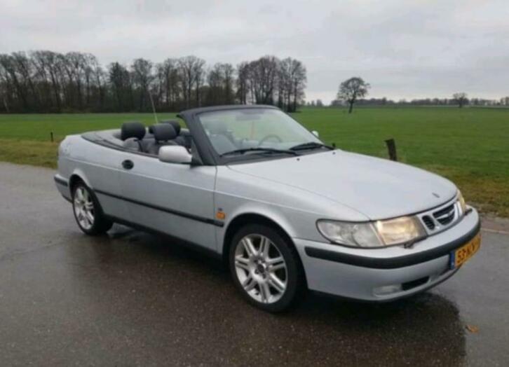 Saab 9-3 2.0 I Cabriolet 2000 Grijs