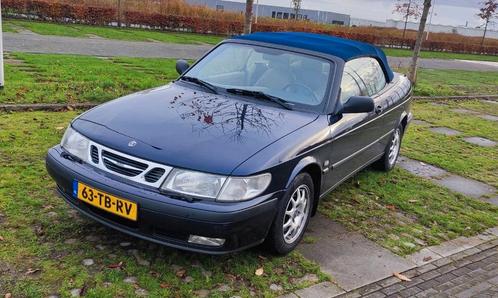 Saab 9-3 2.0 T Cabrio 1999 Blauw